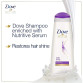 Dove Daily Shine Shampoo - For Dull And Frizzy Hair, Makes Hair Soft, Shiny And Smooth, 180 ml